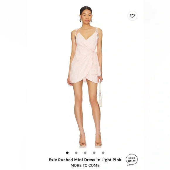 light pink plus size bridesmaid dresses Ever-Pretty Elegant Plus Size Draped Back Criss-Cross Chiffon A-Line Dress